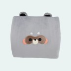 Cartoon animal-shaped memory foam lumbar support pillow