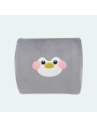 Cartoon animal-shaped memory foam lumbar support pillow
