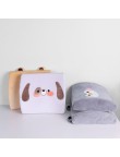 Cartoon animal-shaped memory foam lumbar support pillow