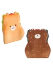 Cartoon bear-shaped wraparound lumbar support pillow