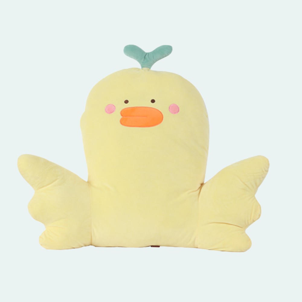 Animal U-shaped lumbar support plush pillow