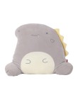 Animal-shaped plush back support pillow
