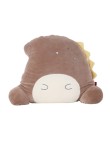 Animal-shaped plush back support pillow