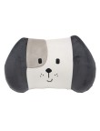 Cute cartoon dog-shaped memory foam lumbar support pillow