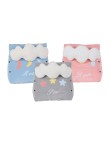 Cute Cartoon Knitted Plush Triangle Lumbar Support Pillow