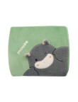 Cute cartoon animal memory foam lumbar support pillow