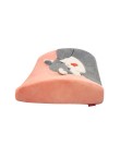 Cute cartoon animal memory foam lumbar support pillow