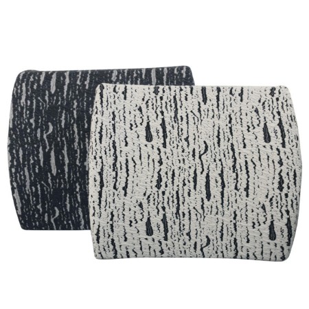 Minimalist modern memory foam lumbar support pillow
