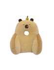Cartoon animal plush lumbar support pillow