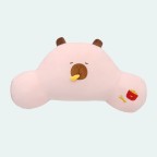 Kapibara Round Plush Lumbar Pillow