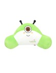 Cute cartoon round plush lumbar support pillow