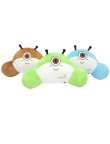 Cute cartoon round plush lumbar support pillow