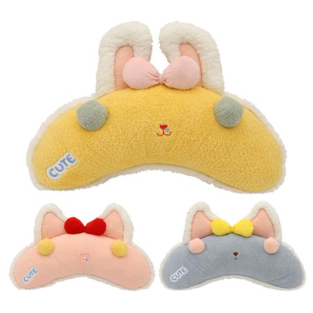Extra long plush lumbar support pillow