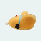 Extra-long plush lumbar support reading pillow