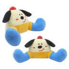 Velvet lumbar support pillow