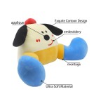 Velvet lumbar support pillow