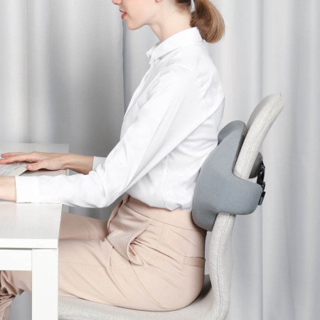 Multifunctional memory foam lumbar support pillow