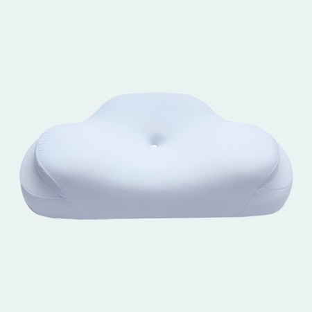 Double-layer memory foam cloud-like cervical pillow