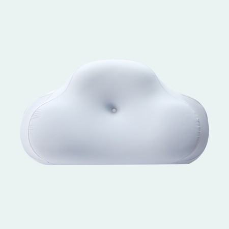 Double-layer memory foam cloud-like cervical pillow