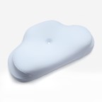 Double-layer memory foam cloud-like cervical pillow