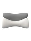 Glacier-shaped memory foam neck pillow