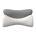 Glacier-shaped memory foam neck pillow