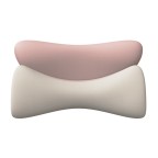 Glacier-shaped memory foam neck pillow