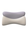 Glacier-shaped memory foam neck pillow