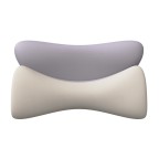 Glacier-shaped memory foam neck pillow