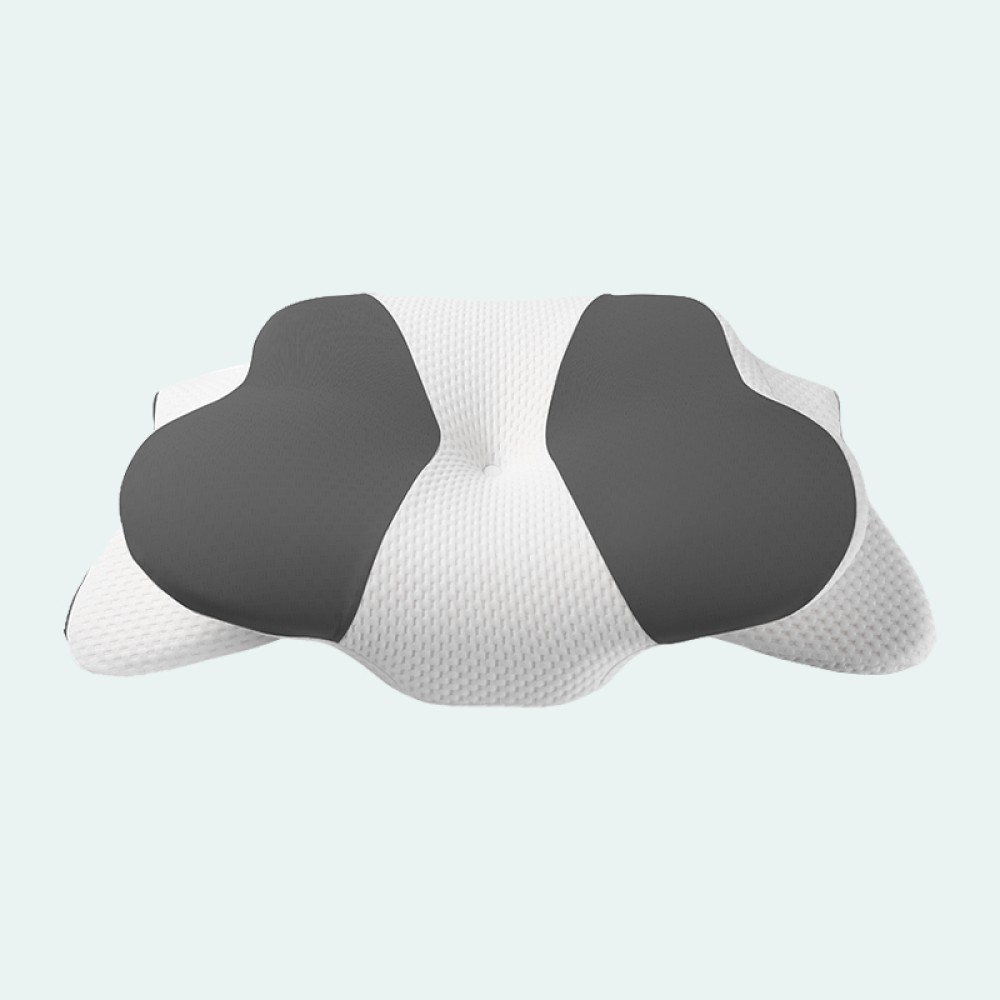Ergonomic memory foam neck pillow