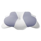 Ergonomic memory foam neck pillow