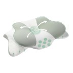 Ergonomic memory foam neck pillow