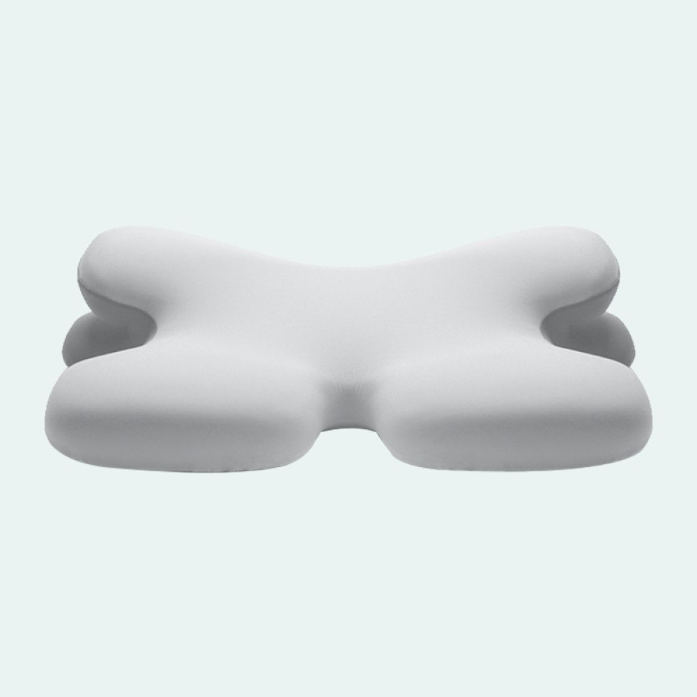 Ergonomic memory foam neck support pillow