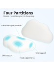 Cloud-shaped memory foam cervical pillow