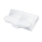 Ergonomic butterfly-shaped memory foam neck pillow