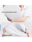 Bean-shaped memory foam cervical spine orthopedic pillow