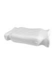 Bean-shaped memory foam cervical spine orthopedic pillow
