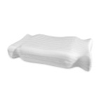 Bean-shaped memory foam cervical spine orthopedic pillow