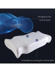 High-density memory foam neck-aligning pillow