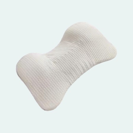 Side-contour memory foam cervical pillow