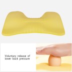 Side-contour memory foam cervical pillow