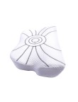 Waveform memory foam neck support pillow