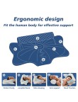 Portable Ergonomic Knitted Memory Foam Pillow