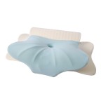 Portable Ergonomic Knitted Memory Foam Pillow