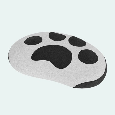 3D contoured zoned knitted memory foam pillow