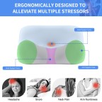 Orthopedic memory foam neck pillow