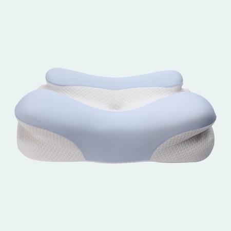 Cervical spine orthopedic memory foam anti-snoring pillow