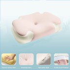 Butterfly-shaped memory foam neck pillow