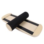 New wooden roller balance training board