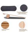 Multifunctional wooden swing balance training board